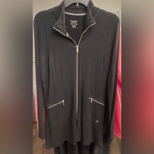 Calvin Klein Black Zip-Up Jacket